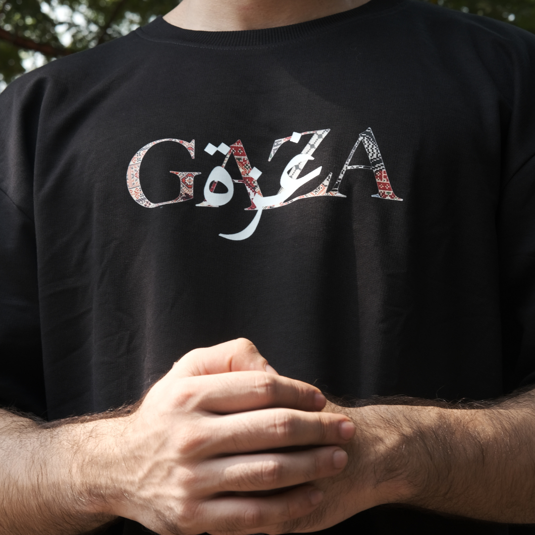 GAZA OVERSIZED UNISEX T-SHIRT