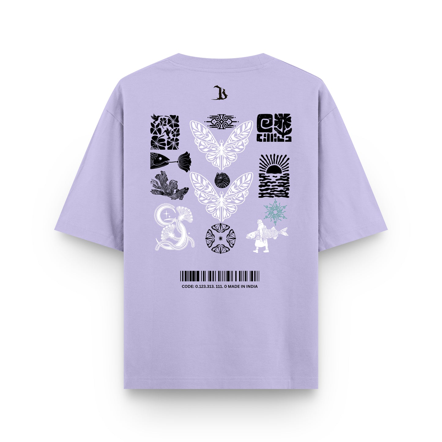 LAVENDER OVERSIZED T-SHIRT | UNISEX