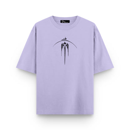 LAVENDER OVERSIZED T-SHIRT | UNISEX